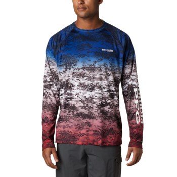 Columbia Muške Majice S Kapuljačom - Super Terminal Tackle Long Sleeve Maskirne | RBPQ-53968